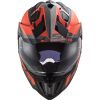LS2 MX701 EXPLORER HPFC ALTER adventure helma matná-fluo-oranžová vel.S